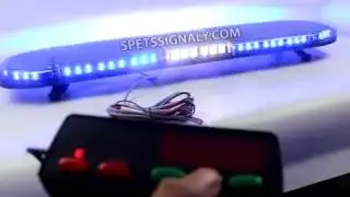 Светосигнальная балка WLN, синий цвет
