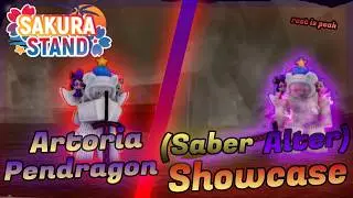 Sakura Stand Artoria Pendragon (Saber Alter) Full Showcase