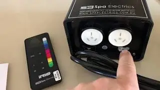 Iris Light Controller Spa Electrics MutiPlus light remote. How to program and set up reconnect.