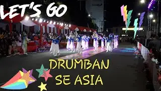 parade drumban pelajar se benua asia🔴 2023 jember