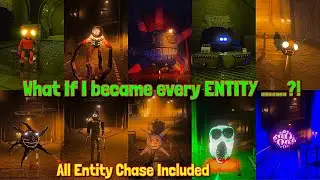 What if I Become Every Entity in Doors Floors 2 & Chase Every Player + Crucifix on All Entities