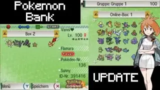 Pokemon Bank Update! Übertragung von Alpha Saphir zu Sonne (zu Demostration)