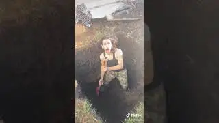 Дядя Валера ищет червей