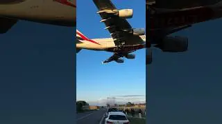 LOW landings at Rome FCO Airport runway 16R - #aviationlovers #a380 #b787 #b777