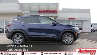 1 Minute Highlights | 2022 Kia Seltos EX (Dark Blue)