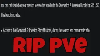 You Have To Pay For BASIC Pve In Overwatch 2