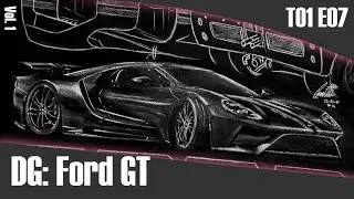 T01 E07: Ford GT (hoja negra) | Dibujos Gasheta