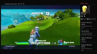 Jugando fornite con mi amigo