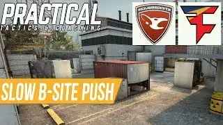 CS:GO Tactic -- Mousesports vs Faze -- Cache Slow B-site Execution @ ESL Pro League Season 6