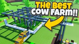 *NEW* BEST COW FARM!! | Block Tycoon ROBLOX