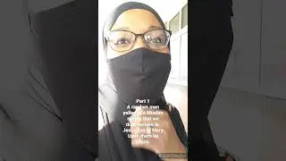 Man yells at Muslims about Jesus son of Mary Part 1