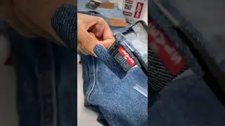 Encapsulated @LEVIS  501 Denim inside my Nails and created a functional pocket.  #150YearsOf501