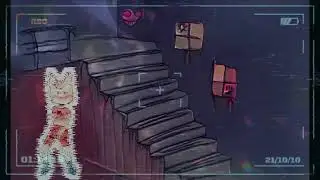 Bunnycat in the house (jumpscare warning)