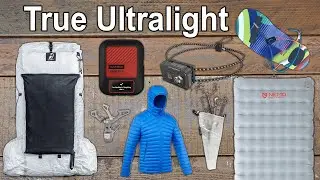 The Perfect Ultralight Backpacking Gear List??  10lbs / 4.5kg