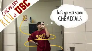 day in the life of an REU student | USC chemistry 🧪