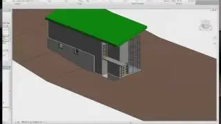 Autodesk Revit Tutorials How to  Attaching Walls to the Roof
