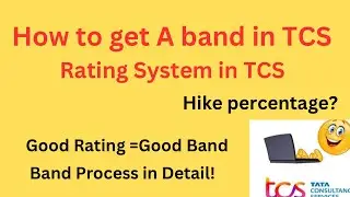 How to get A Band in TCS || Full Band Process in detail