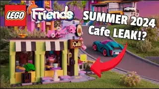 Lego Friends Summer 2024 Cafe LEAK! 🥐 (Heartlake City Cafe 42618)