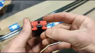 Пришли рельсы с каретками H.S.A.C