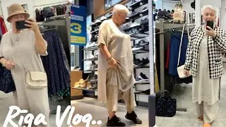 НОВЫЙ ОБРАЗ..ПРИМЕРКИ В ВИНТАЖКЕ..НА ОБУВЬ СКИДКИ КУПИЛА ДВЕ ПАРЫ..ШОПИНГ..ОБЗОР..Jelena Love Riga