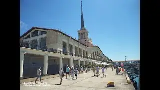 Морской порт🛥️ в Сочи / Пляж 