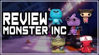 Review y Unboxing de Funko pop de Monster Inc SET COMPLETO mas BONUS