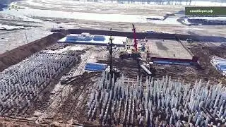 Ход строительства ЖК «Свой берег» г. Уфа - март 2025