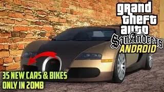 (20MB) SuperCars Mod For Gta San Andreas Android | Supercars Mod Pack | Premium Cars | Cars Mod pack
