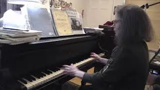 (HD) Piano Technique:  Contrary motion three note arpeggios (Legato to Staccato)