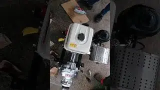 Honda GX-390 boat Engine testing