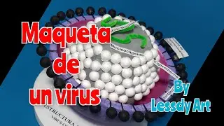 Estructura de un virus con envoltura