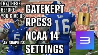 RPCS3 NCAA 14 4K Best Settings Fix Audio Stuttering & Lag Tutorial Use These Before You Give Up