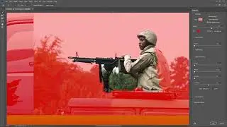 Futuristic Hover Truck Speed Art by Photoshop