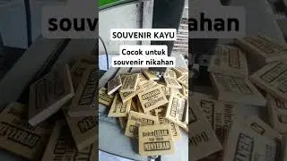 IDE USAHA SOUVENIR KAYU #ideusaha #woodart #woodcraft #woodworking #souvenir