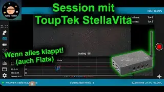 Practical with ToupTek StellaVita | Flats, northing, guiding... everything works!