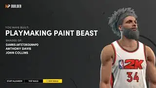 BEST PLAYMAKING PAINT BEAST GIANNIS ANTETOKOUNMPO BUILD NBA 2K21 NEXT GEN