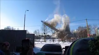 Снос Телебашни в Екатеринбурге