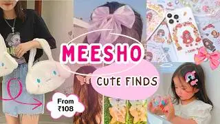 Meesho *CUTE* Random Finds Haul 😱 Starting at ₹108 only 😱 #meesho #meeshohaul #cutefinds #cute