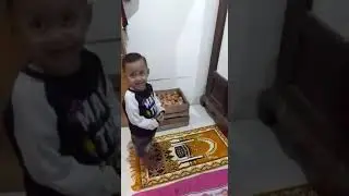 belajar sholat dan bacaanya ‼️ bicaranya masih belum jelas🤣