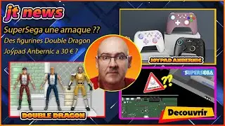 SuperSega = arnaque? figurine Double Dragon et joypad Anbernic en préco