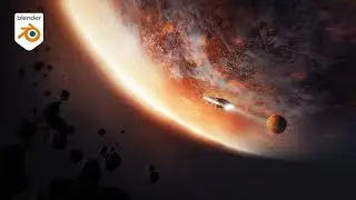 Create a Sci-Fi Artwork - Blender Tutorial
