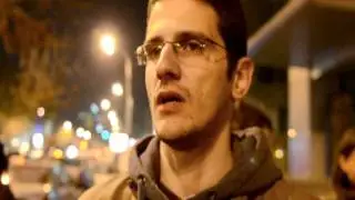 FULL Interventie abuziva a Jandarmeriei la flashmobul pentru Rosia Montana din fata TVR