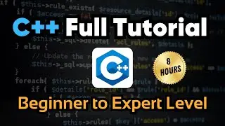 C++ Programming Full Course For Free⚡️- Beginner to Advanced Level 🧠