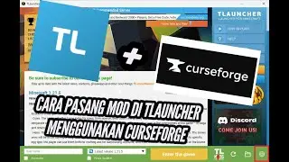 TUTORIAL HOW TO INSTALL MODS IN TLAUNCHER USING CURSEFORGE