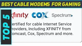 Top 5 Best Cable Modems  For Gaming in 2023