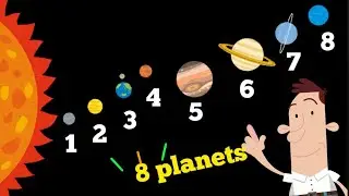 The Solar System - Learn about the 8 planets and their Fun Facts| for kids #solarsystem #funfacts