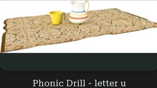 Phonic Drill Words with 'u'
