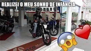 SAINDO DA HONDA COM A TITAN 160 2020😍❤