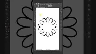 Mandala Effect Logo Design || Adobe Illustrator CC #shorts
