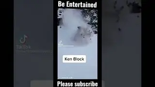 It’s not really Ken block it’s a dummy